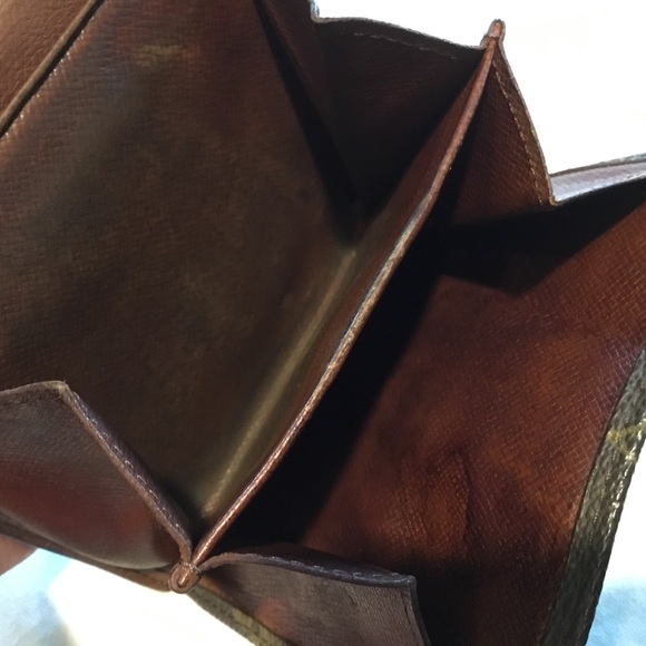 Sold Louis Vuitton Bifold Wallet & coin pocket Brown, made in France, date code - Picture 10 of 16